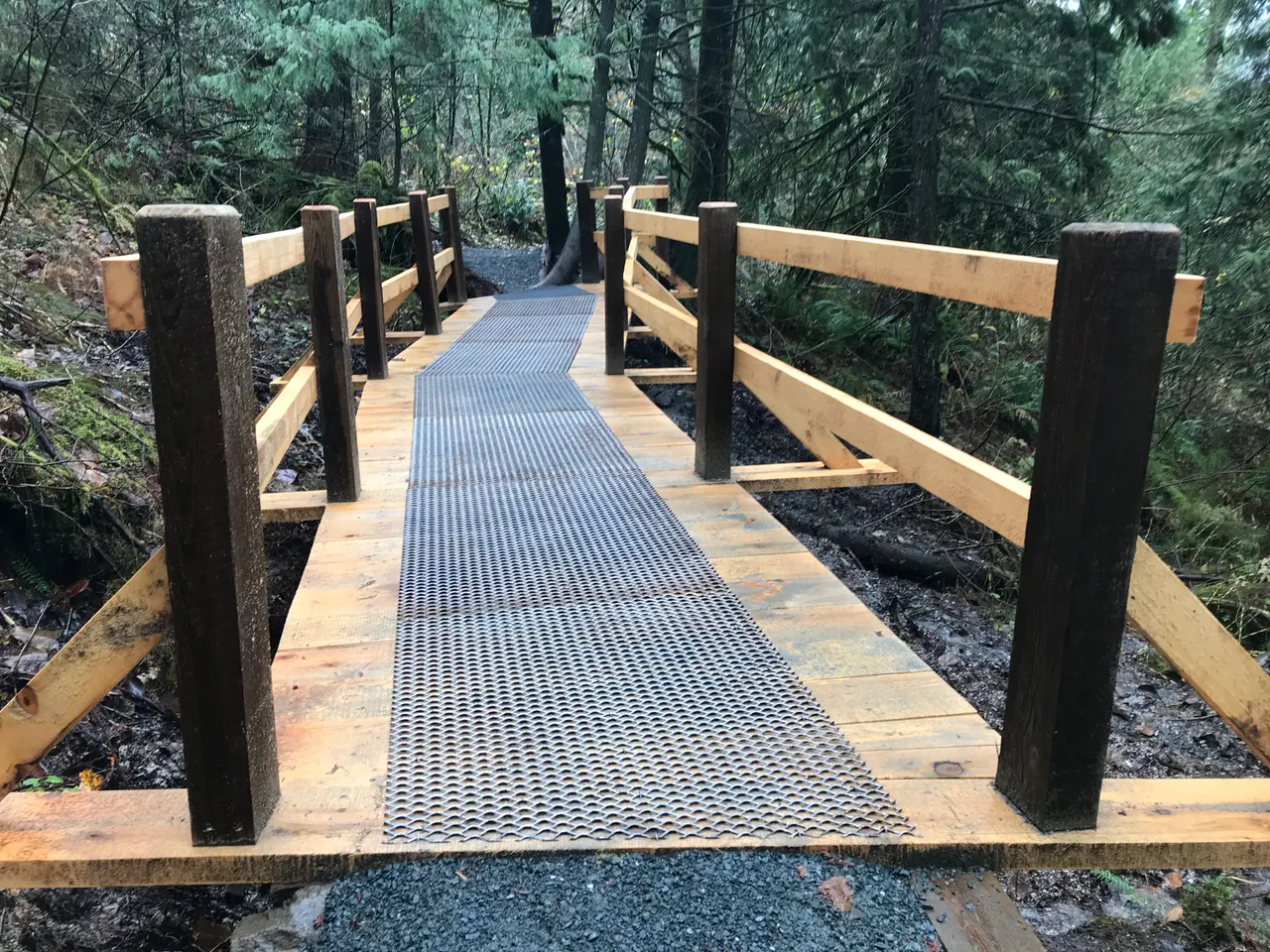 Lexw Qwò:m Trail in Chilliwack, British Columbia.