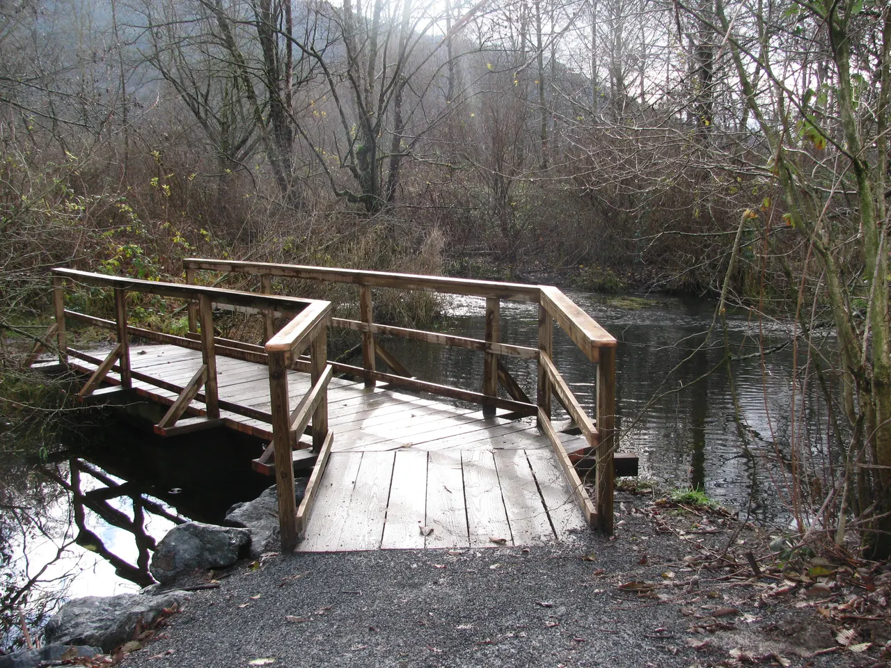 Peach Creek Rotary Trail in Chilliwack, British Columbia.