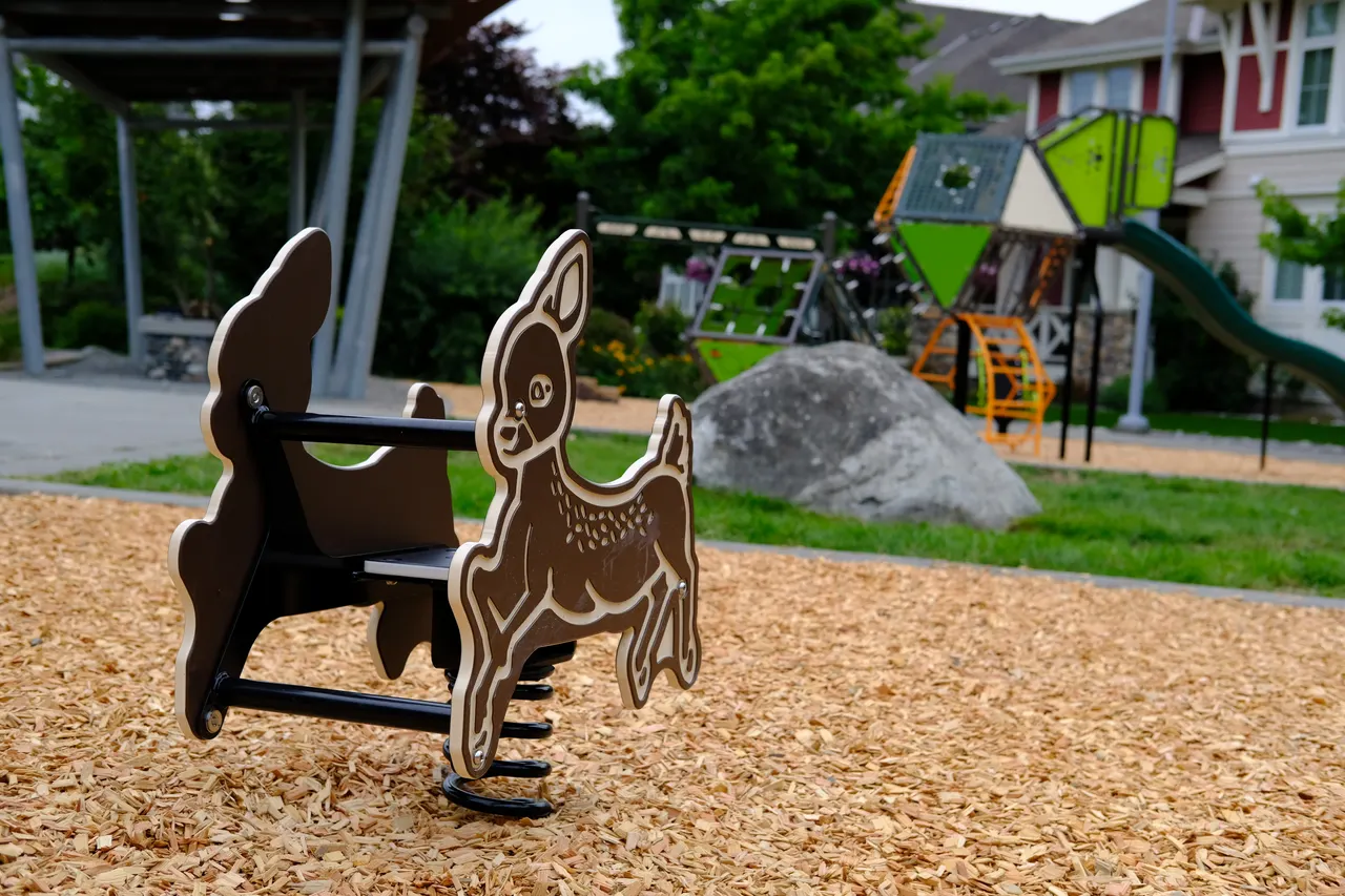 River's Edge Playground in Chilliwack, British Columbia.