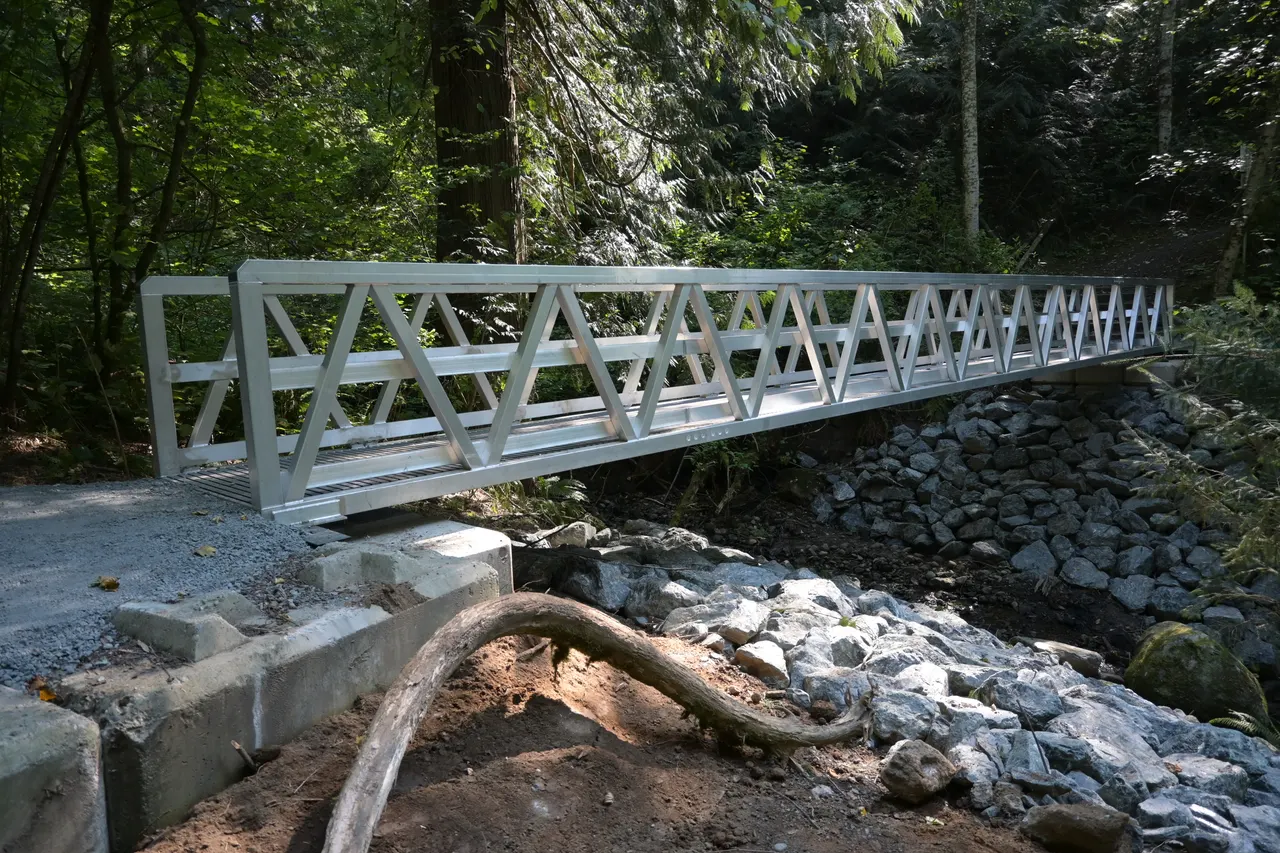 Salmon Ridge Trail in Chilliwack, British Columbia.