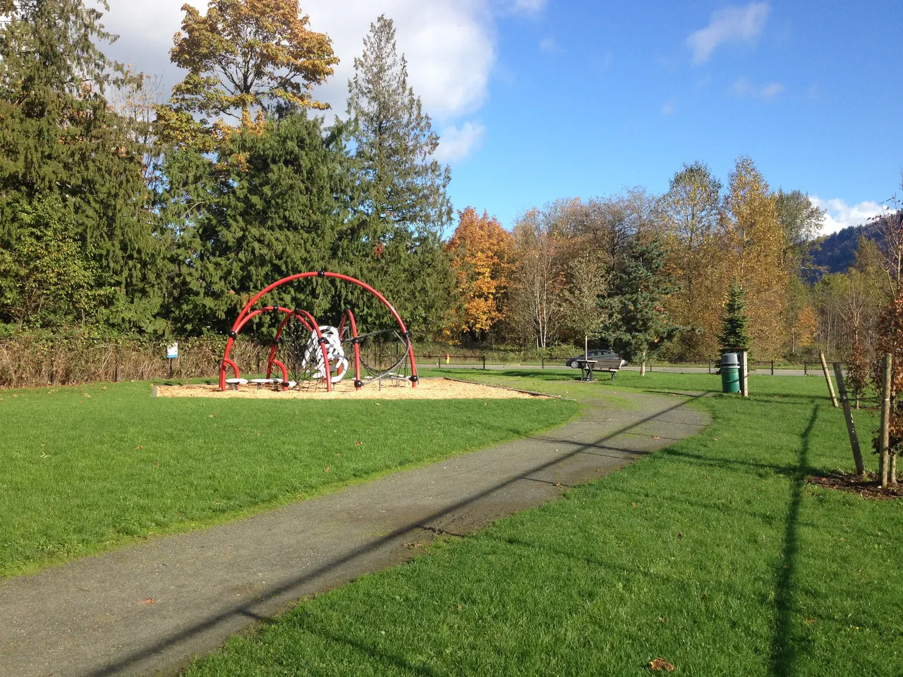 Thomas Park in Chilliwack, British Columbia.